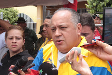 El diputado Diosdado Cabello, en La Fría, estado Táchira
