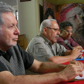 Manuel Rugeles, Gustavo Villamizar y Julio Matías, ponentes del foro