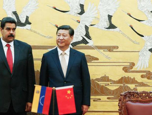 Los presidentes de Venezuela y China, Nicolás Maduro y  Xi Jinping