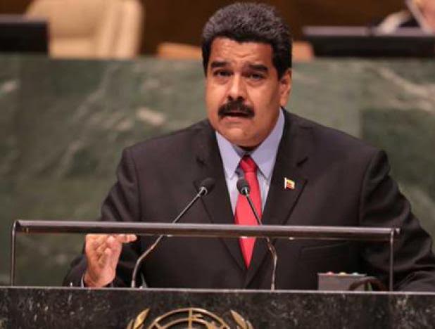 El presidente Maduro en su intervención en el Foro de Desarrollo Sostenible agenda post-2015.