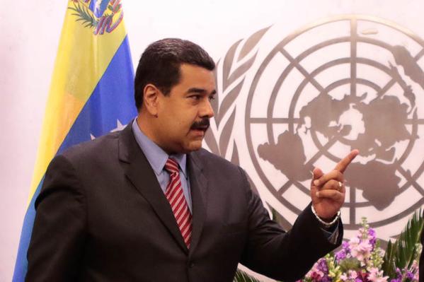 El presidente Nicolás Maduro en la ONU