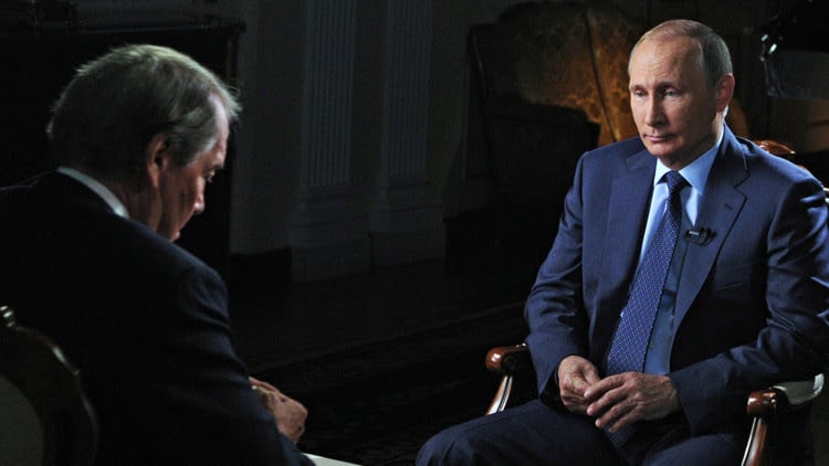 Putin en entrevista concedida a las cadenas CBS y PBS