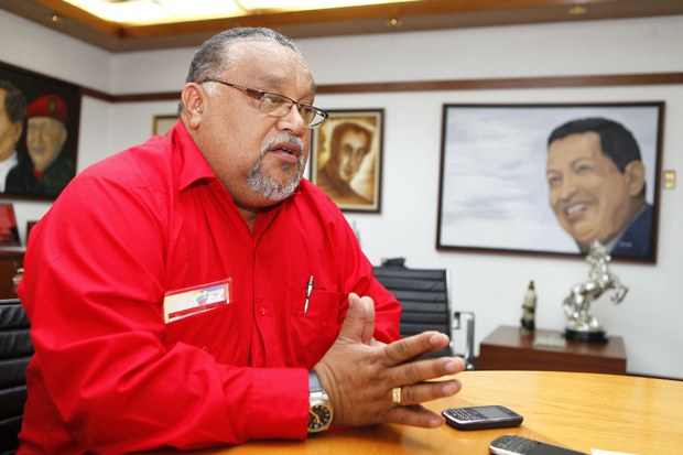 Wills Rangel, presidente de la Federación Unitaria de Trabajadores Petroleros (Futpv) y de la Central Bolivariana Socialista de Trabajadores (Cbst)