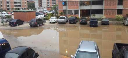 Lluvias en Guarenas dejaron varias casas afectadas
