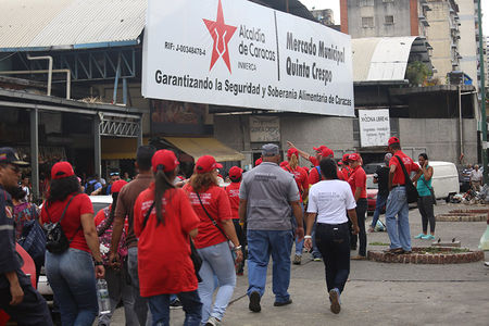Los operativos se realizan durante la semana en los mercados de Caracas.