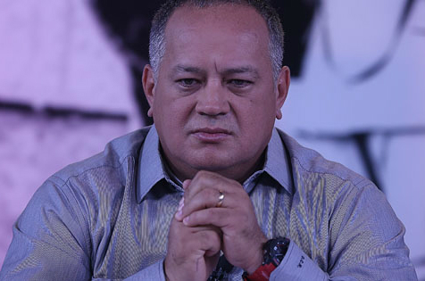 Diosdado Cabello en su programa "Con el mazo dando".