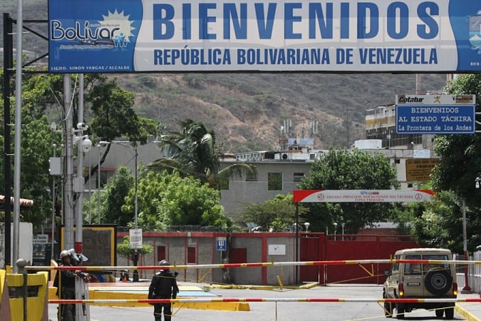 Frontera colombo venezolana, estado Táchira