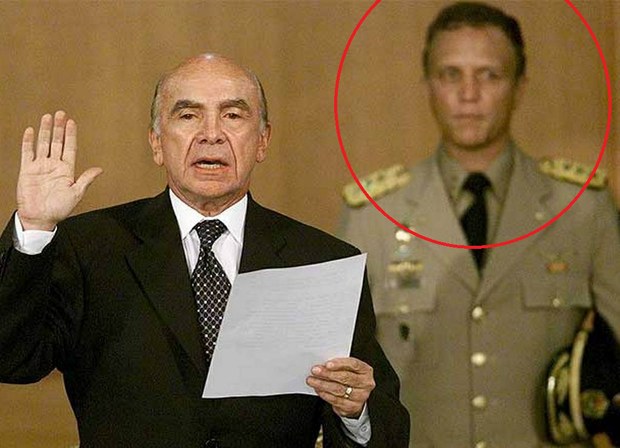Fue jefe de seguridad de Carmona Estanga / Es militar retirado, "estuvo en los funestos eventos de la plaza Altamira; está siendo demandado por el Banco Central de Venezuela", reiteró Jorge Rodríguez.