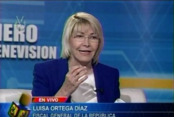 La fiscal general de la República, Luisa Ortega Díaz