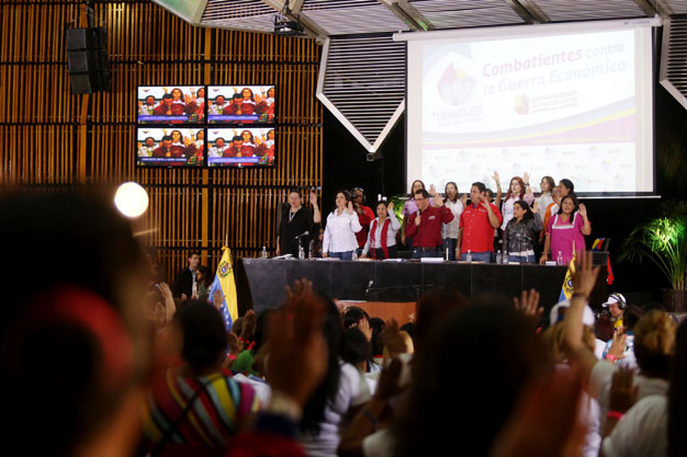 El vicepresidente Jorge Arreaza indicó que 4 mil 158 revolucionarias formarán parte de los Círculos de Lucha de Economía Socialista