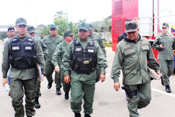 El general Néstor Reverol, comandante de la Guardia Nacional Bolivariana (GNB)
