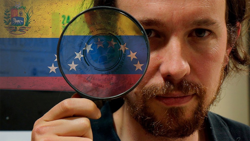 Parece que Pablo tiene una lupa rara en sus manos a la hora de criticar a la venezuela bolivariana.