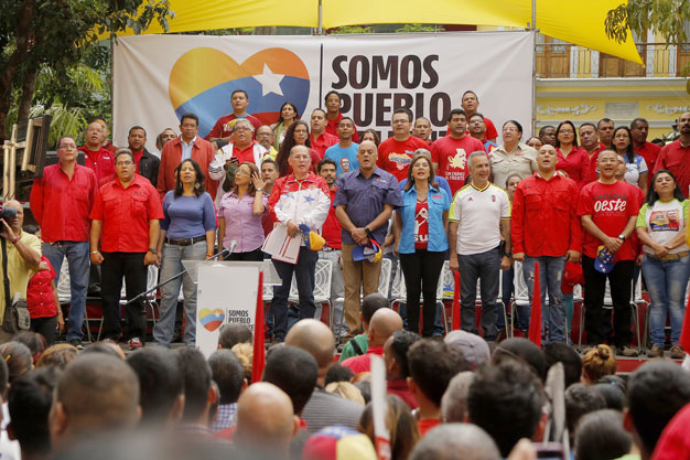 Jorge Rodríguez llamó a los candidatos y a los miembros del comando de campaña a no descansar hasta el 6 de diciembre