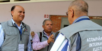Acompañantes internacionales reportan normalidad en centros electorales de Caracas