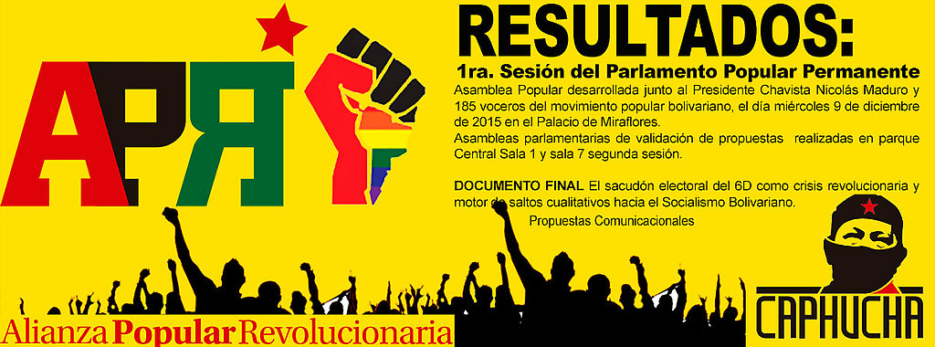 Resultados de la Asamblea Popular con Nicolás Maduo