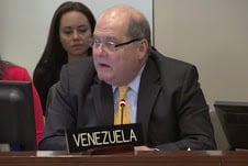 El embajador de Venezuela en la OEA, Bernardo Álvarez