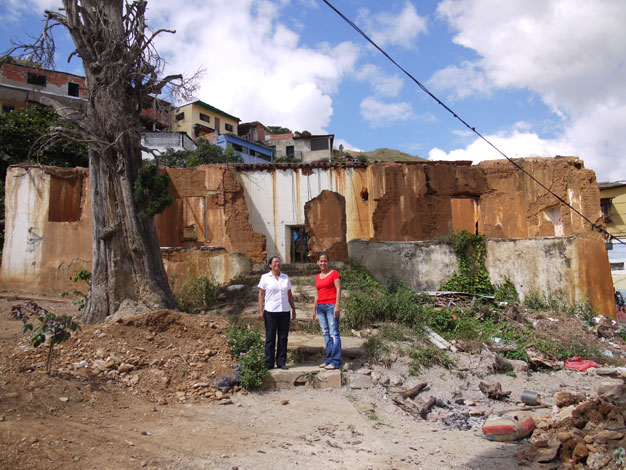 En el sector I de La Charanga están las ruinas de una vivienda que perteneció a la hermana de El Libertador