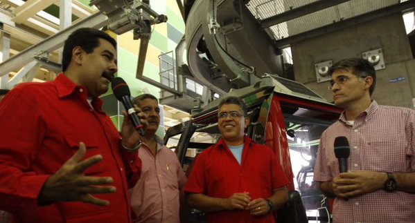 Presidente Maduro da inicio a la primera prueba de movilidad del Metrocable La Dolorita