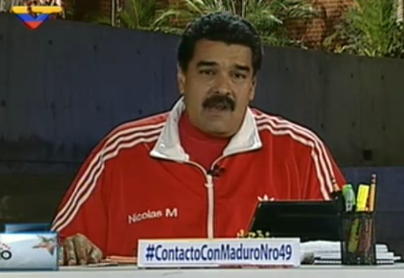 El Presidente Nicolás Maduro en su programa Contacto con Maduro Nº 49