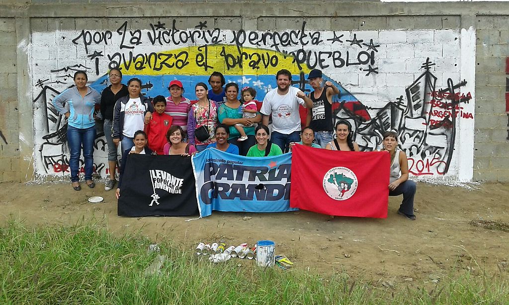 Brigada internacionalista Bravo Pueblo en Venezuela