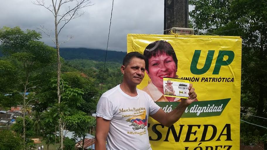 Laura Cataño y Arley Cartagena, campesinos presos por el gobierno colombiano