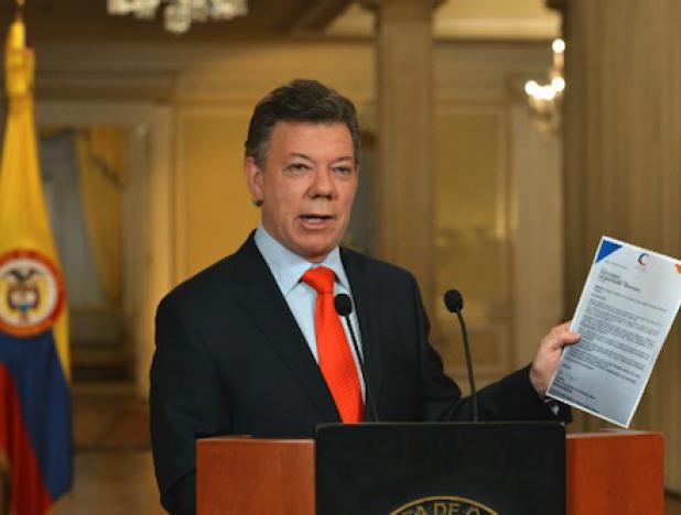 Presidente de Colombia, Juan Manuel Santos