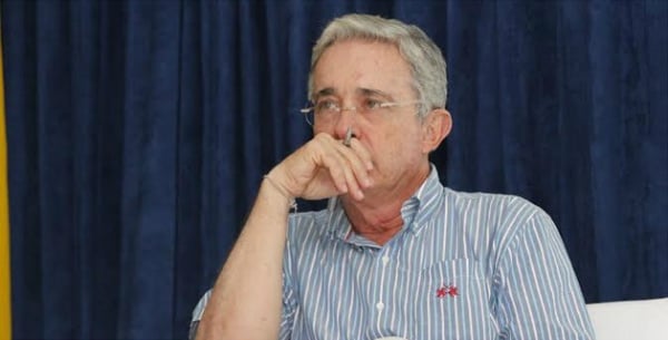 El presidente de Colombia, Álvaro Uribe