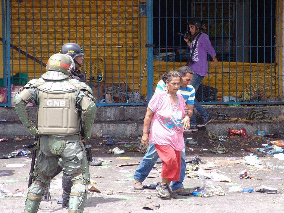 Disturbios en Cumaná