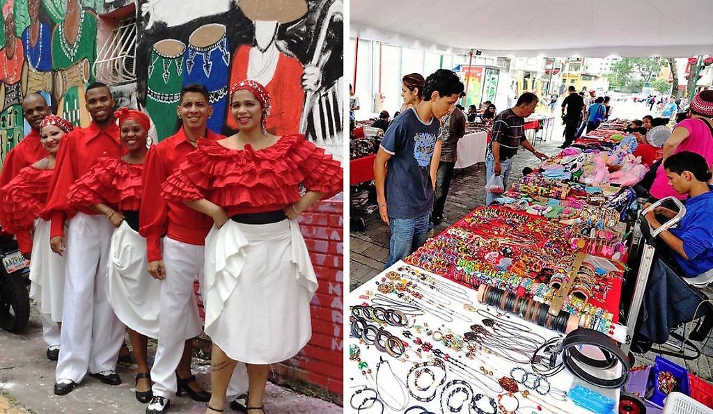 Feria Artesanal Petrocaribe y el Grupo Madera “Canta y Baila Caribe”