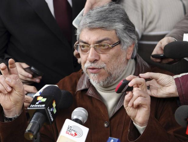 El expresidente de Paraguay Fernando Lugo.