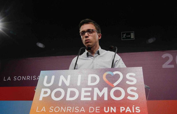 "No son unos buenos resultados", ha reconocido el director de campaña de formación de izquierdas, Íñigo Errejón.