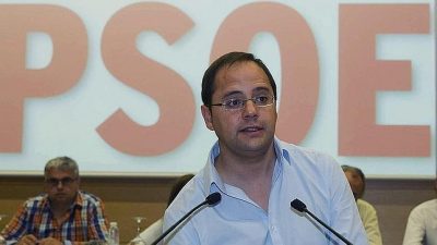 Secretario de organización del PSOE, César Luena