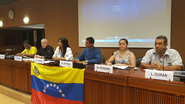 Comité de Victimas lleva la verdad de Venezuela a foro de la ONU