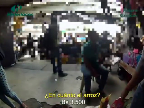 “Toma que me quiero ir rápido” expresan los bachaqueros con nerviosismo por temor al decomiso de mercancía por parte de funcionarios.