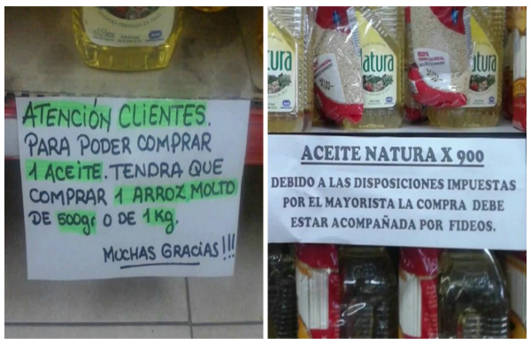 Los supermercados aprovechan el fuerte aumento que se viene ante la nula respuesta del Gobierno a la inflación. El aceite podría costar hasta 90 pesos.