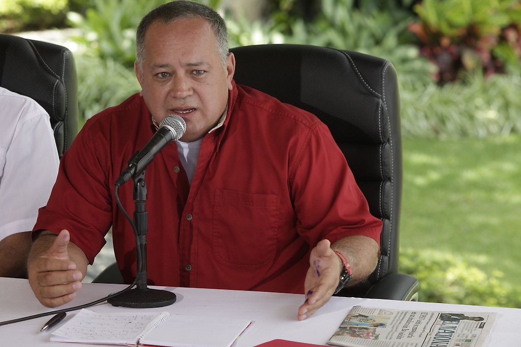 Cabello rechazó la posición de Estados Unidos, y aseguró que el Gobierno no acepta sus órdenes.