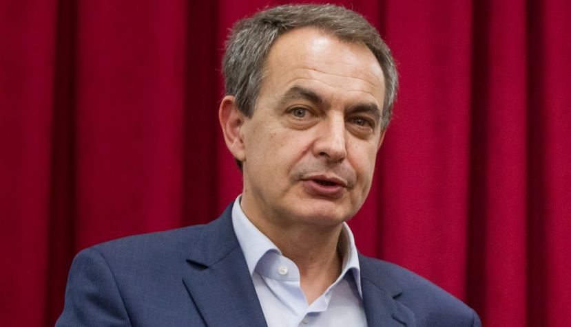 El expresidente español, Rodríguez Zapatero