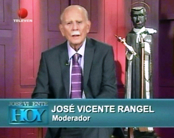 Programa José Vicente Hoy, conducido por el periodista José Vicente Rangel