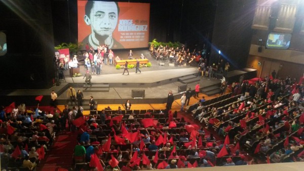 Acto conmemorativo del líder socialista Jorge Rodríguez, padre