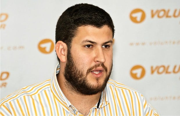 el alcalde de El Hatillo y miembro del partido Voluntad Popular, David Smolansky