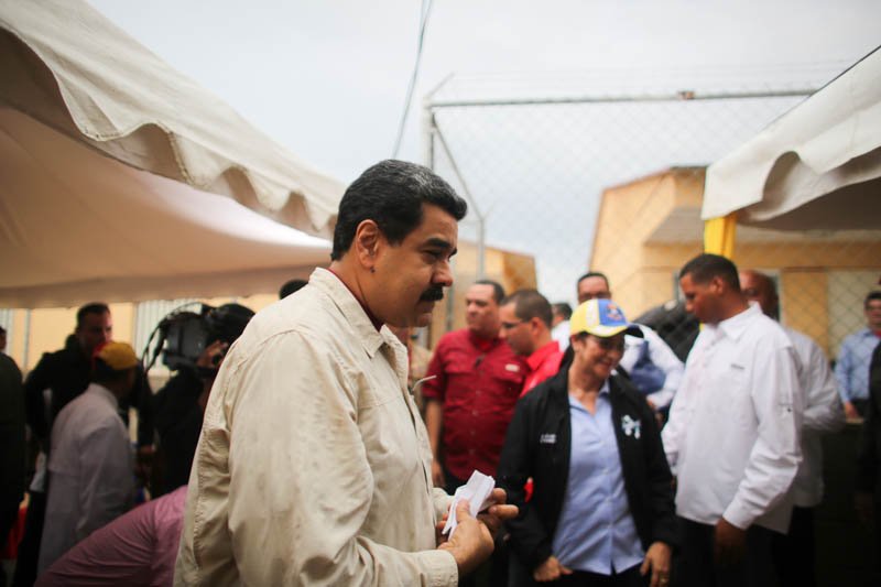 El presidente Maduro en el estado Vargas