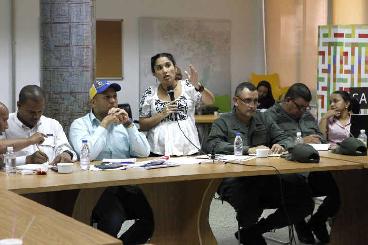 La ministra del Poder Popular para las Comunas y Movimientos Sociales, Isis Ochoa.
