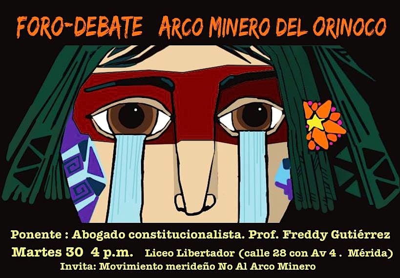 Foro debate contra el Arco Minero en Mérida