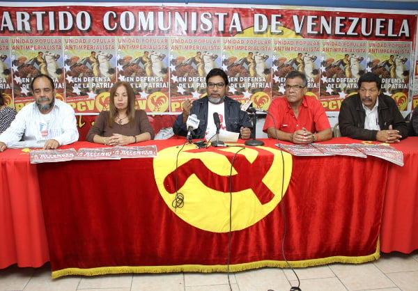 Secretario general del comité central del Partido comunista de Venezuela, Oscar Figuera