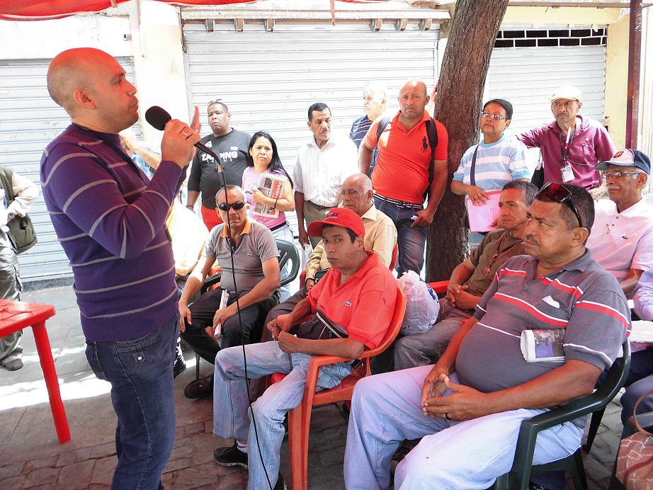 Ángel Riera en la Esquina Caliente