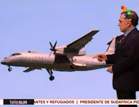 Walter comentó sobre el avión Dash-8 de EEUU que violó espacio aéreo de Venezuela durante cumbre de Mnoal.