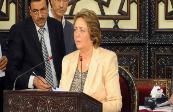 La presidenta del Consejo Popular –Parlamento– sirio, Hadia Abás.