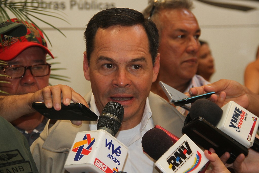 El gobernador del Táchira José Gregorio Vielma Mora