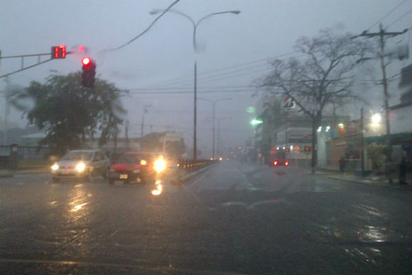 Intensas lluvias en Tovar, estado Mérida