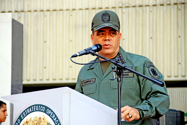 Padrino López en los actos del aniversario del Comando Estratégico Operacional.